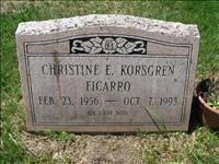 Ficarro, Christine L (Korsgren)